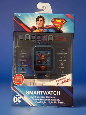 DC Superman Kids Smartwatch - Blue